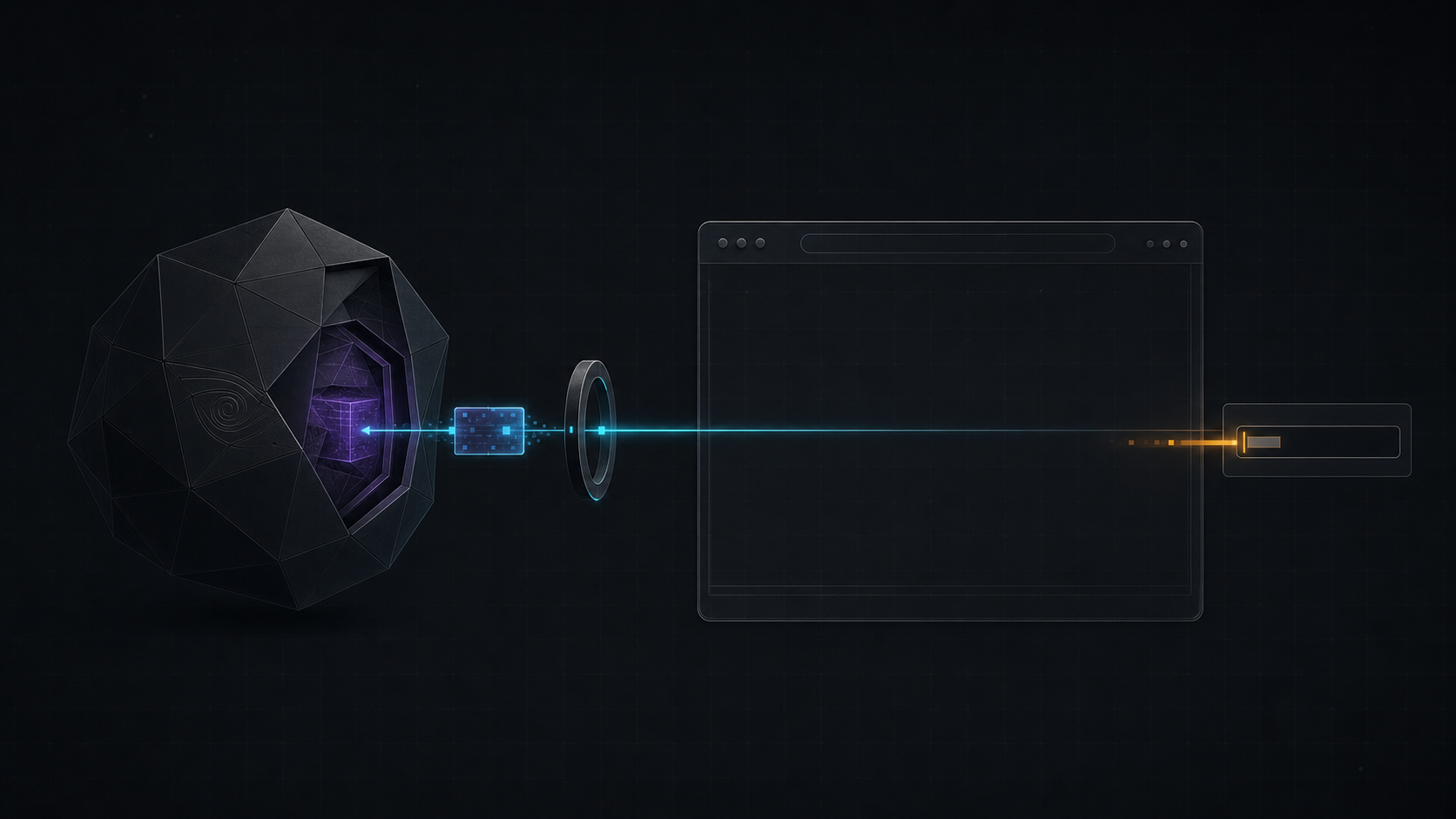 The Browser Can Be the Courier Without Becoming the Vault
